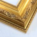 3-3/4 " Gold Leaf Ornate